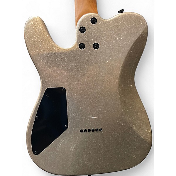 Used Cerberus HERMES 6HT Silver Sparkle Baritone Guitars