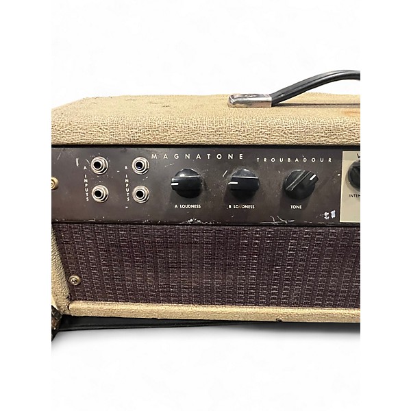 Vintage 1959 Magnatone Troubadour Model 213 Tube Guitar Amp Head