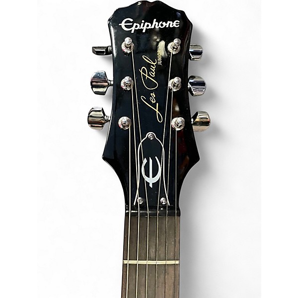 Used Epiphone Les Paul Junior BLUE GREEN BURST Solid Body Electric Guitar