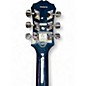 Used Epiphone Les Paul Junior BLUE GREEN BURST Solid Body Electric Guitar