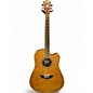 Used Washburn WD7SCE Natural Acoustic Electric Guitar thumbnail