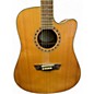 Used Washburn WD7SCE Natural Acoustic Electric Guitar