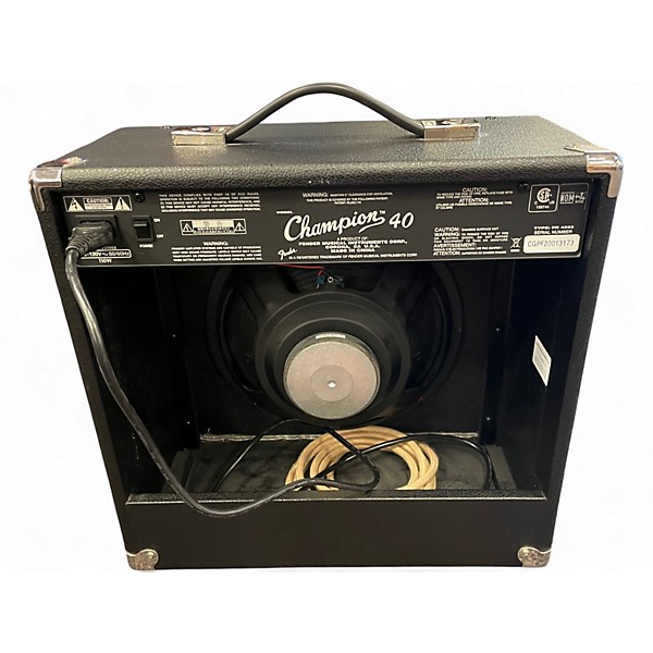Used Fender Champion 40 Guitar Combo Amp