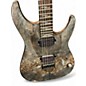 Used Schecter Guitar Research OMEN ELITE  Trans Black Solid Body Electric Guitar