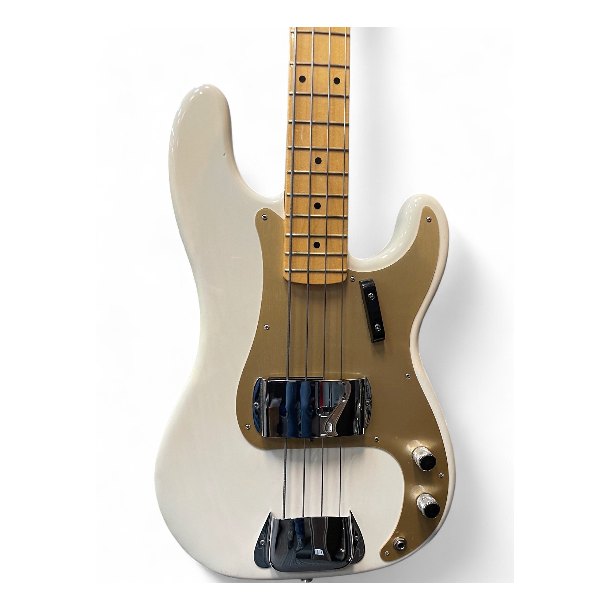 Used Fender American Original 50s Precision Bass White Blonde