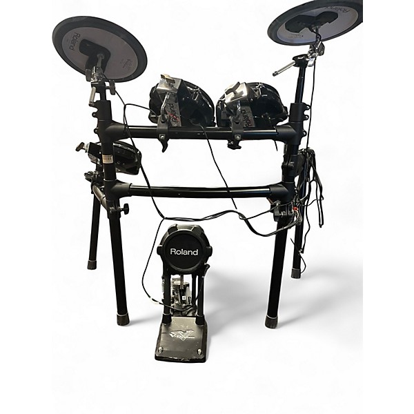 Used Roland VDRUM TD-9 w/ DW 3000 Pedal Electric Drum Set