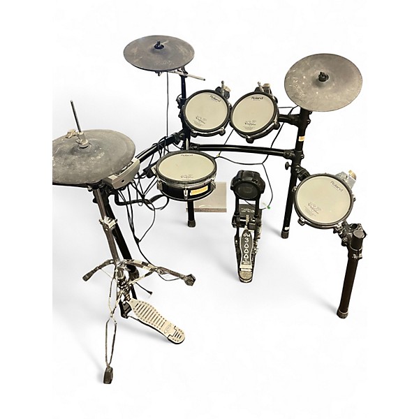 Used Roland VDRUM TD-9 w/ DW 3000 Pedal Electric Drum Set