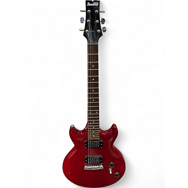 Used Ibanez GAX50 Red Solid Body Electric Guitar