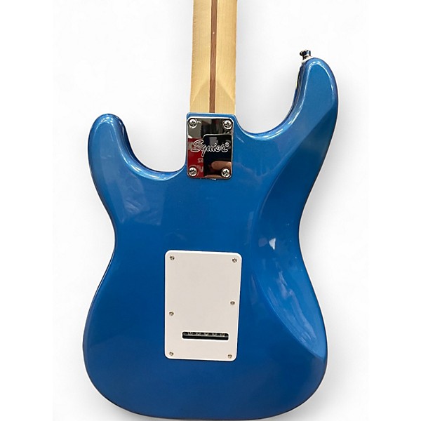 Used Squier Standard Stratocaster Metallic Blue Solid Body Electric Guitar