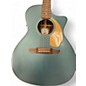 Used Fender Newporter Player OCEAN TEAL Acoustic Electric Guitar
