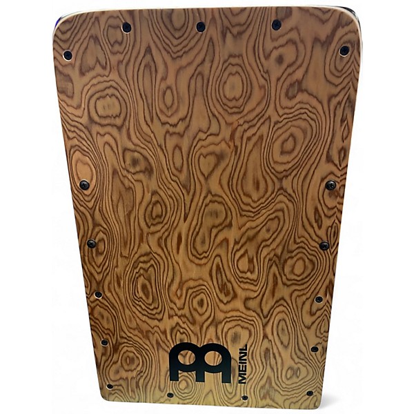 Used MEINL WOODCRAFT SERIES PICKUP CAJON MAKAH BURL Cajon