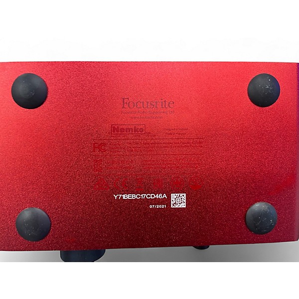 Used Focusrite Scarlett Solo Gen 3 Audio Interface