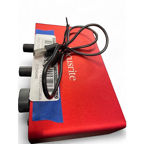 Used Focusrite Scarlett Solo Gen 3 Audio Interface