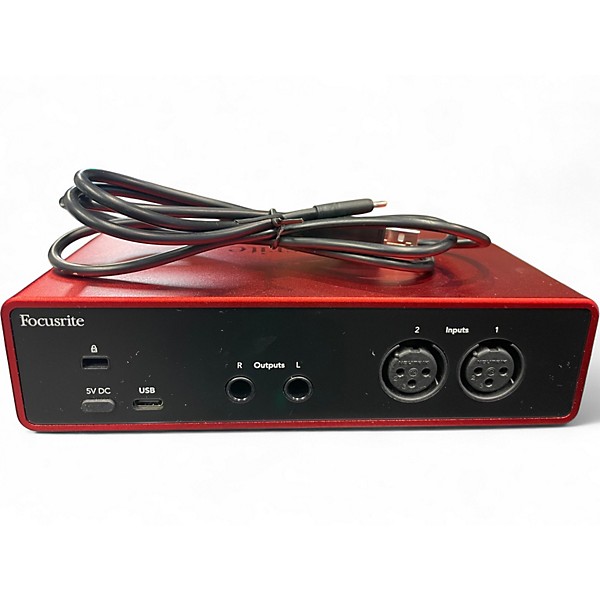 Used Focusrite Scarlett 2i2 Gen 4 Audio Interface
