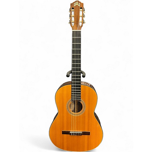 Vintage 1980s Guild MK4 Natural Classical Acoustic Guitar