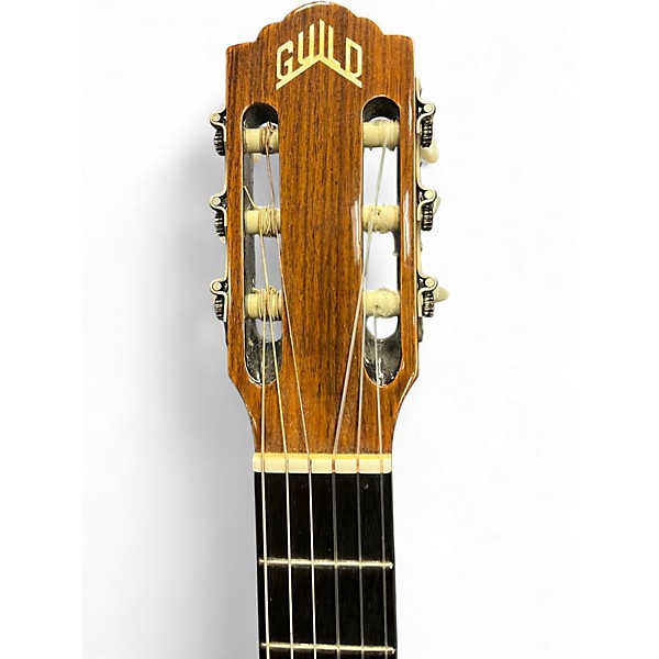 Vintage 1980s Guild MK4 Natural Classical Acoustic Guitar