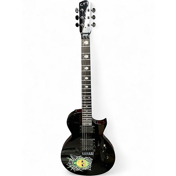 Used ESP LTD KH330 Kirk Hammett Signature Black Solid Body Electric Guitar