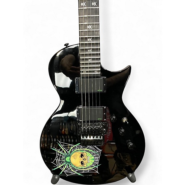 Used ESP LTD KH330 Kirk Hammett Signature Black Solid Body Electric Guitar