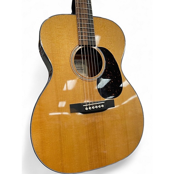 Used Martin 000E Retro Plus Mahogany Natural Acoustic Electric Guitar