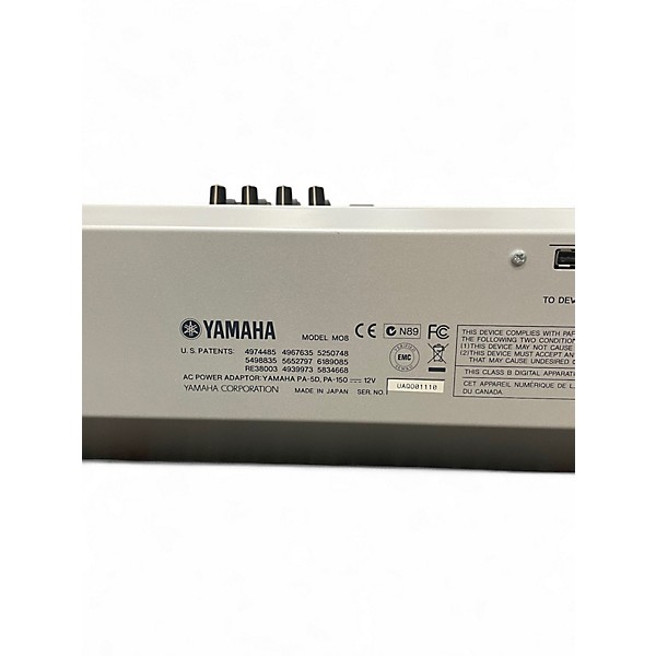 Used Yamaha MO8 88 Key Keyboard Workstation