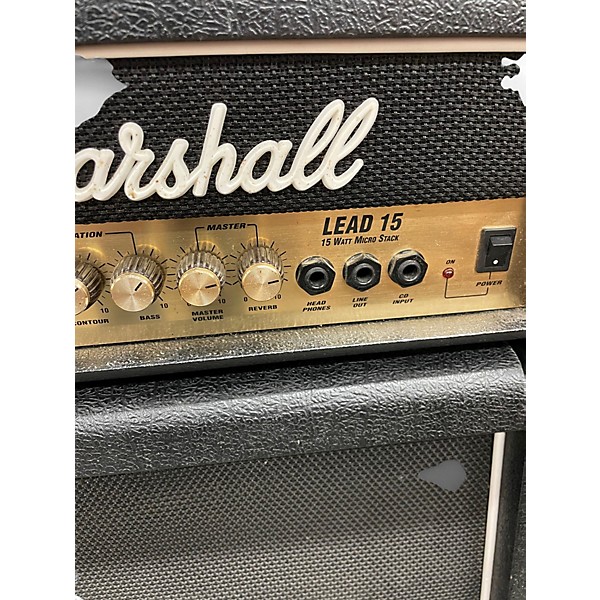 Used Marshall g15ms lead 15 micro stack Guitar Stack