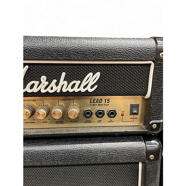 Used Marshall g15ms lead 15 micro stack Guitar Stack