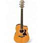 Used Taylor 210CE Natural Acoustic Electric Guitar thumbnail
