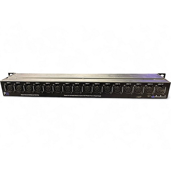 Used Art P16 XLR BALANCED PATCH BAY Patch Bay