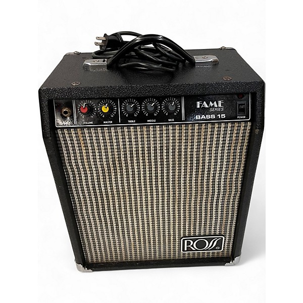 Used Ross fame series bass 15 Bass Combo Amp