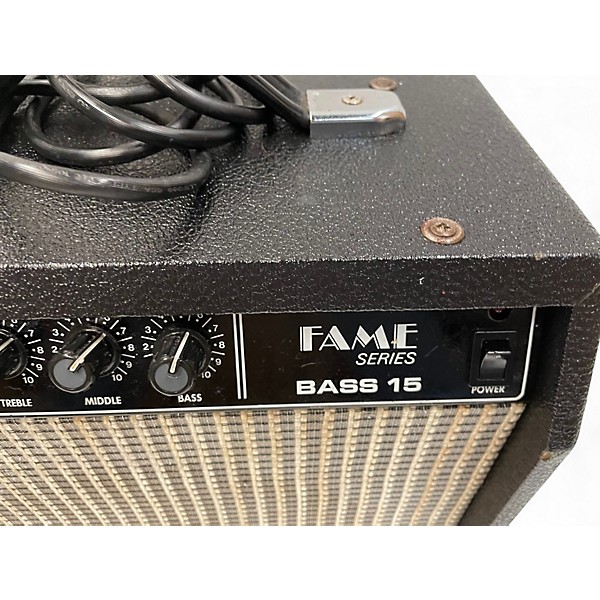 Used Ross fame series bass 15 Bass Combo Amp