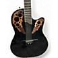 Used Ovation CE44 Celebrity Black Acoustic Electric Guitar
