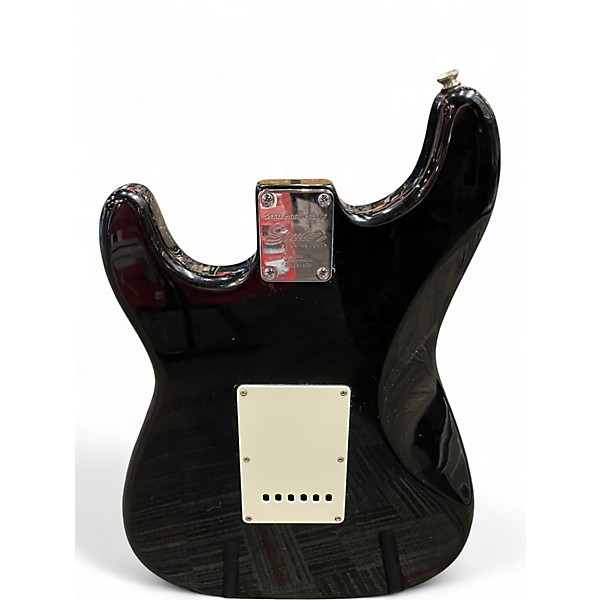 Used Squier Affinity Stratocaster Black Solid Body Electric Guitar