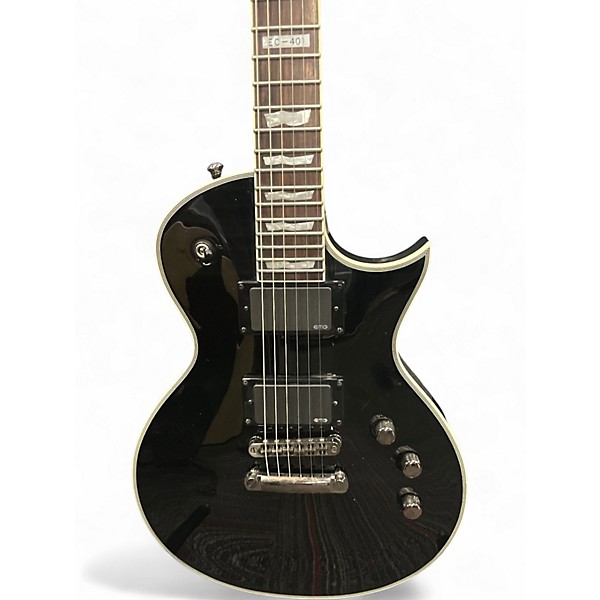 Used ESP LTD EC401 Black Solid Body Electric Guitar