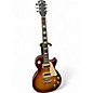 Used 2022 Gibson Les Paul Traditional Pro V Satin Top Iced Tea Solid Body Electric Guitar thumbnail
