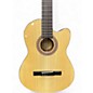 Used Lucero LC100CE Natural Classical Acoustic Electric Guitar