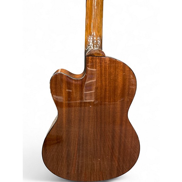 Used Lucero LC100CE Natural Classical Acoustic Electric Guitar