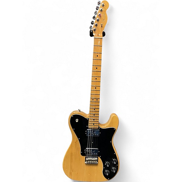 Used 2016 Fender Americon Pro Deluxe Shaw Telecaster Natural Solid Body Electric Guitar