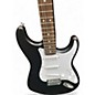 Used Squier SONIC STRATOCASTER Black Solid Body Electric Guitar