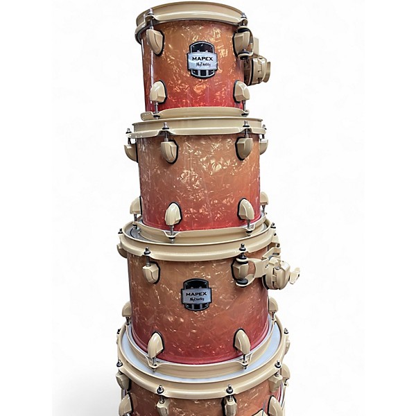 Used Mapex 7 Piece Mydentity Sunburst Drum Kit