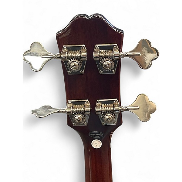 Used Epiphone Jack Casady Signature Candy Apple Red Electric Bass Guitar