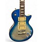 Used Firefly ace frehley MODEL BLUE SILVER SPARKLE BURST Solid Body Electric Guitar