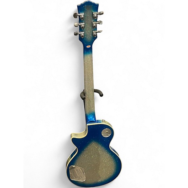 Used Firefly ace frehley MODEL BLUE SILVER SPARKLE BURST Solid Body Electric Guitar