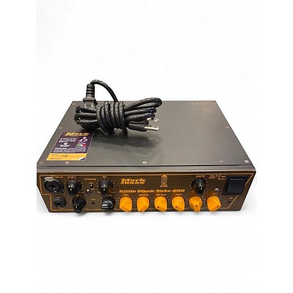 Used Markbass Little Mark Tube 800 Tube Bass Amp Head
