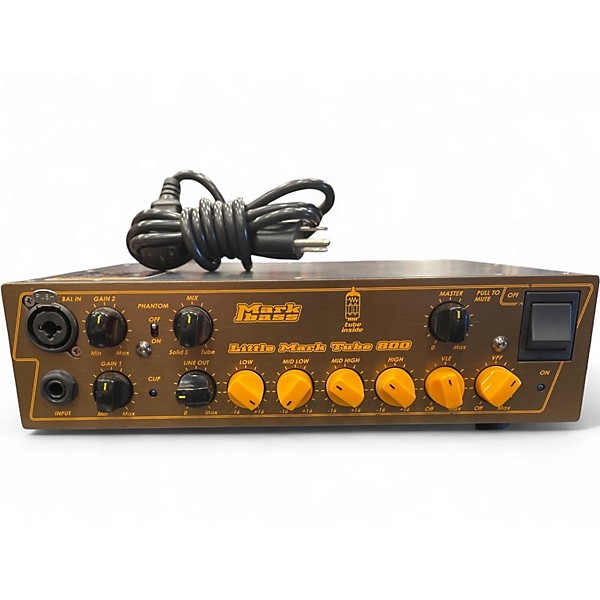 Used Markbass Little Mark Tube 800 Tube Bass Amp Head