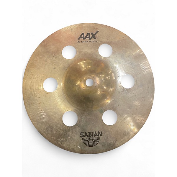 Used SABIAN 10in AAX Air Splash Cymbal