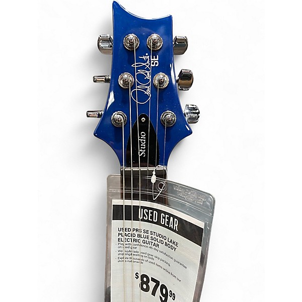 Used PRS SE STUDIO Lake Placid Blue Solid Body Electric Guitar