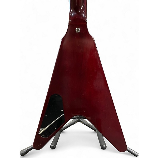 Used Gibson FLYING V PRO T TRANSLUCENT RED Solid Body Electric Guitar
