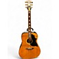 Vintage 1970s Gibson 1970s SJ Deluxe Natural Acoustic Guitar thumbnail