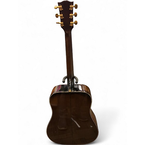 Vintage 1970s Gibson 1970s SJ Deluxe Natural Acoustic Guitar