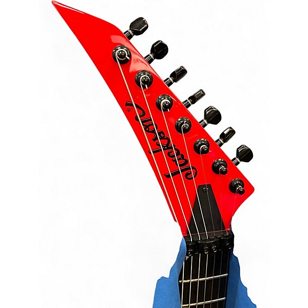 Used Jackson WR7 Red Solid Body Electric Guitar